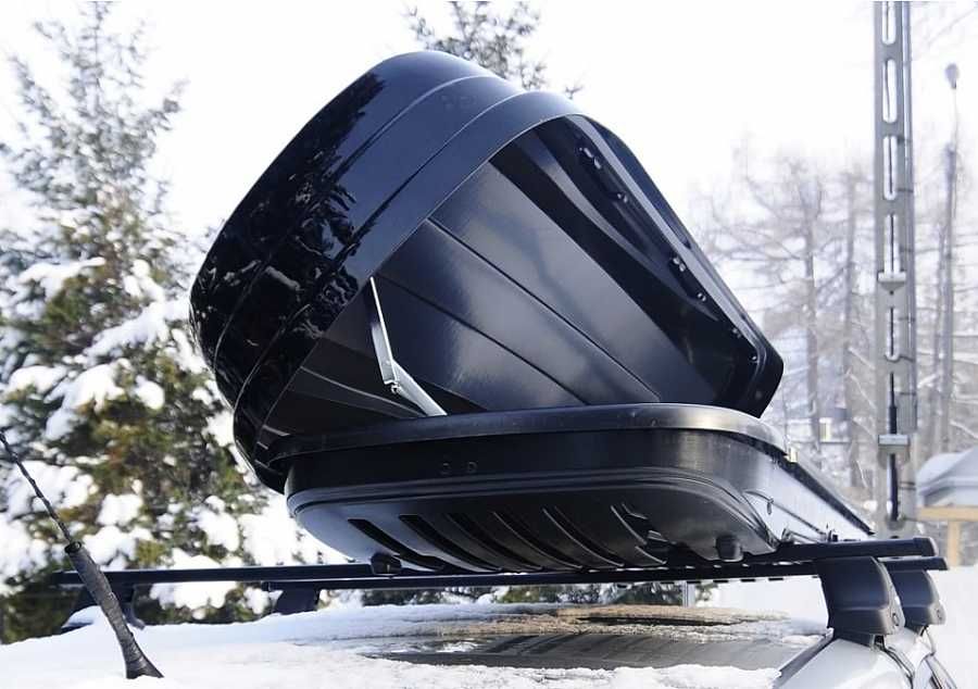 Багажник тип автобокс HAKR Magic Line 320 черен гланц