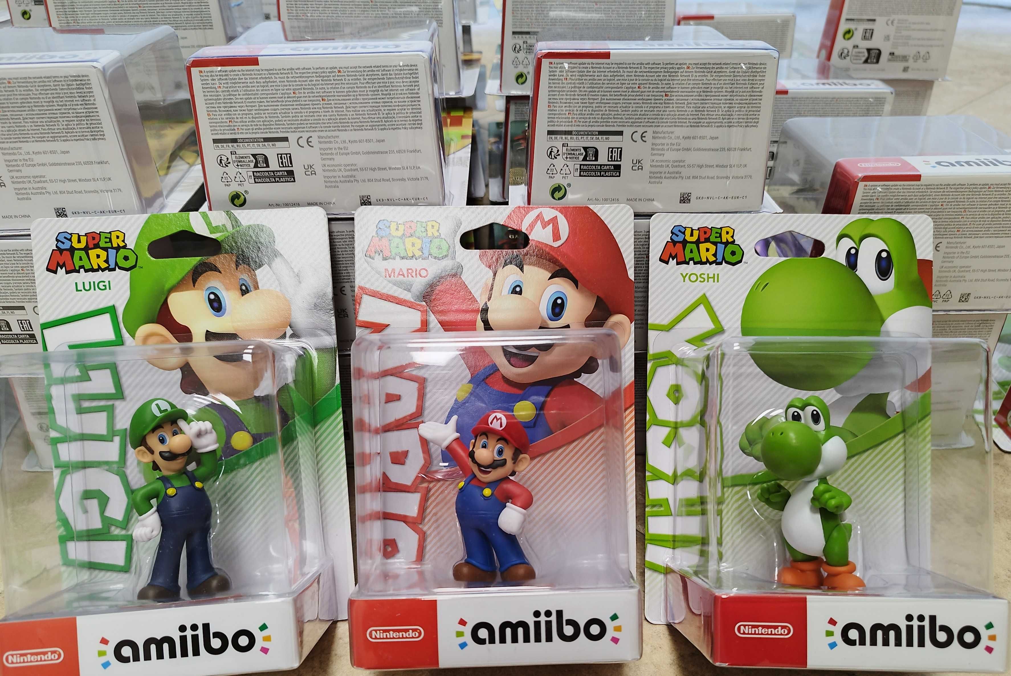 Nintendo Switch amiibo фигурки / Чисто НОВИ/ Mario/Zelda/Pokemon