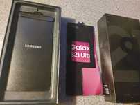 Samsung S21 Ultra 16/256 с новыми блютуз-наушниками. Продажа или Обмен