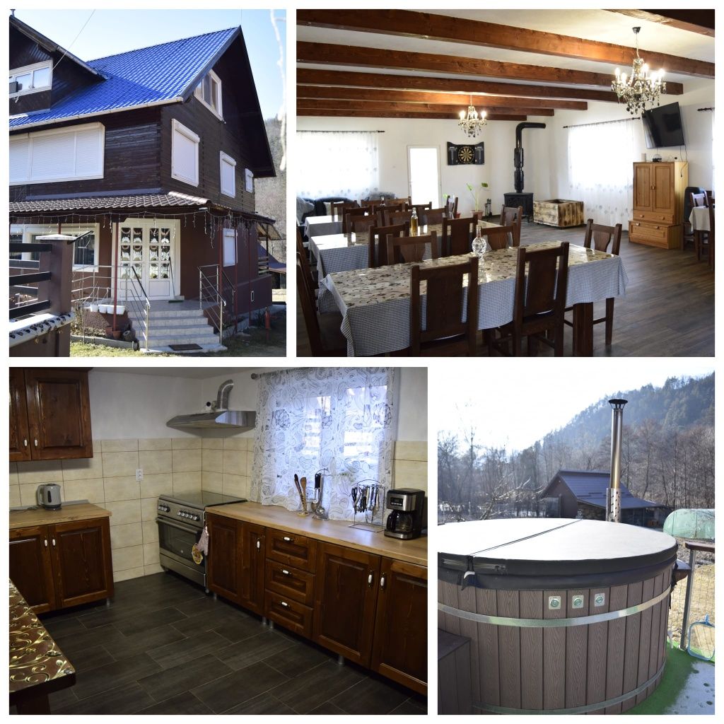 Casa Eby se închiriază la 100 lei persoană sau integral la 2000 lei.