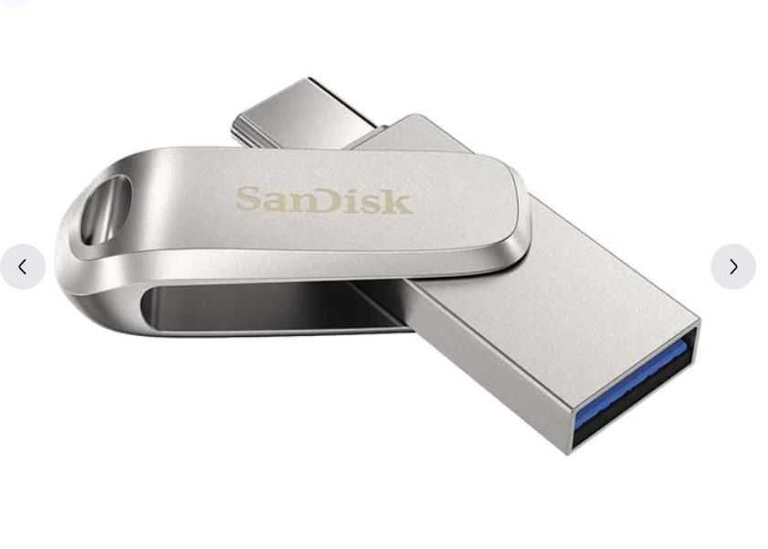 USB SANDISK Ultra Dual Drive Luxe USB 3.1, Type C, 64GB, 150MB/s