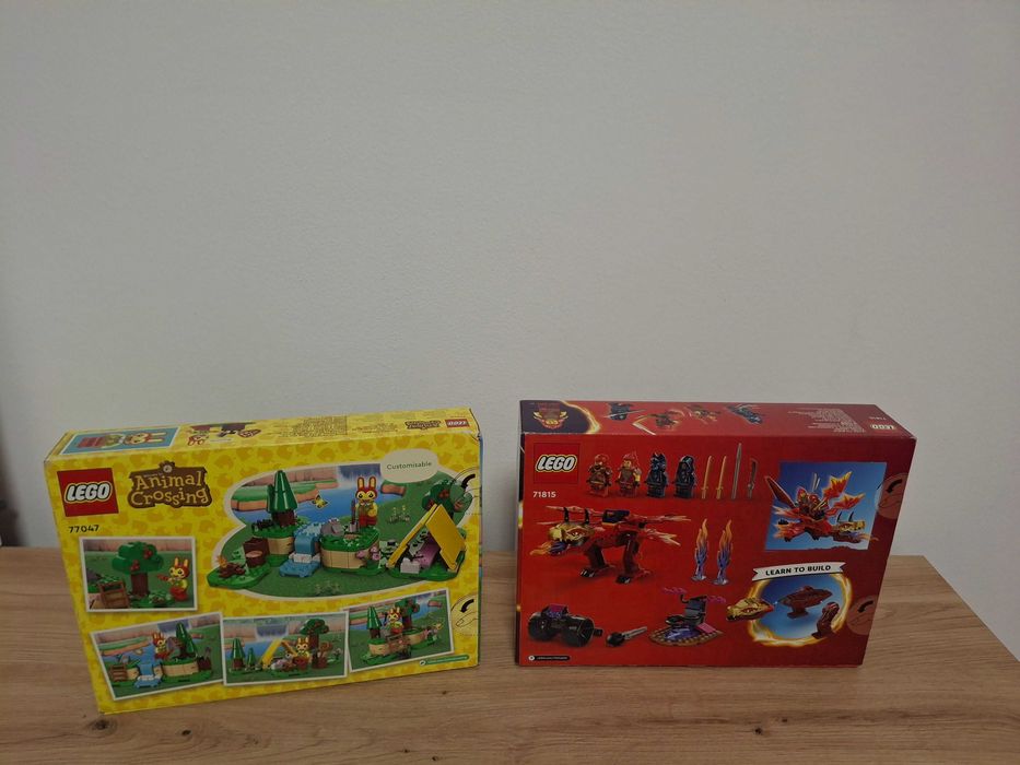 Vand lot cu 2 cutii cu jucarii Lego