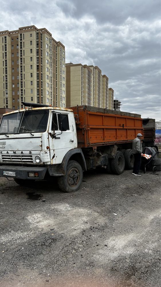 камаз сельхозник с прицепом