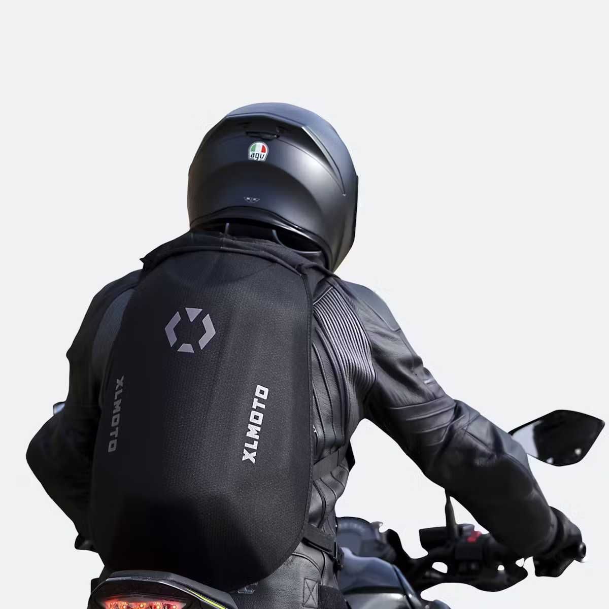 Ghiozdan/Rucsac Moto Waterproof 24L - Negru