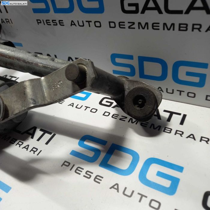 Ansamblu Brat Brate cu Motoras Stergator Stergatoare Stanga Parbriz Volkswagen Touran 2004 - 2010 Cod 1T0955023G 3397020861 1T0955119D 1397220501 [2260]