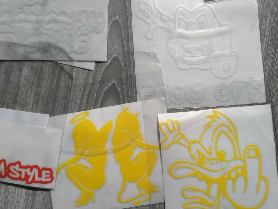 Set Abtibilde auto , 12 bucati