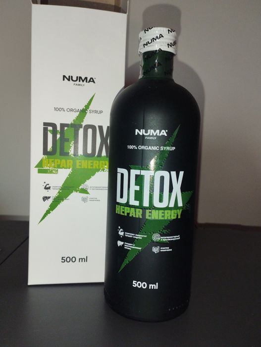 Detox 500 ml, Tiniq teri,  vazn yuqotish organizmni toksinlardan tozal