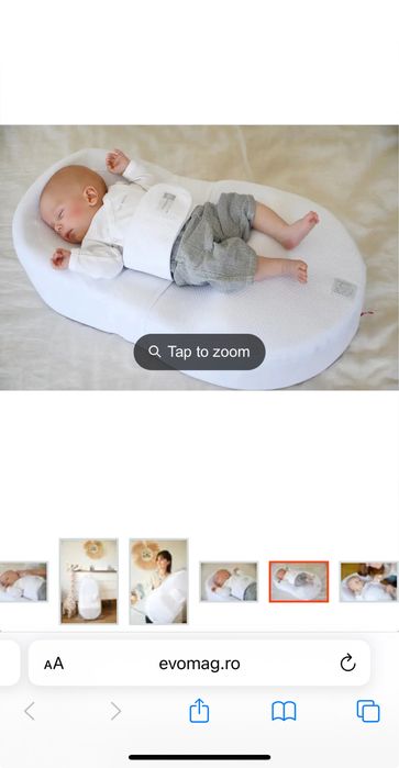 Baby nest ergonomic Red Castle/ Cocoonababy
