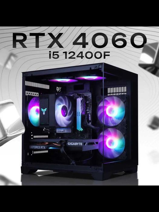 Игровой Компютер/RTX 4060 8 GB/i5 12400F/ПК/Системный блок/пк/Комп