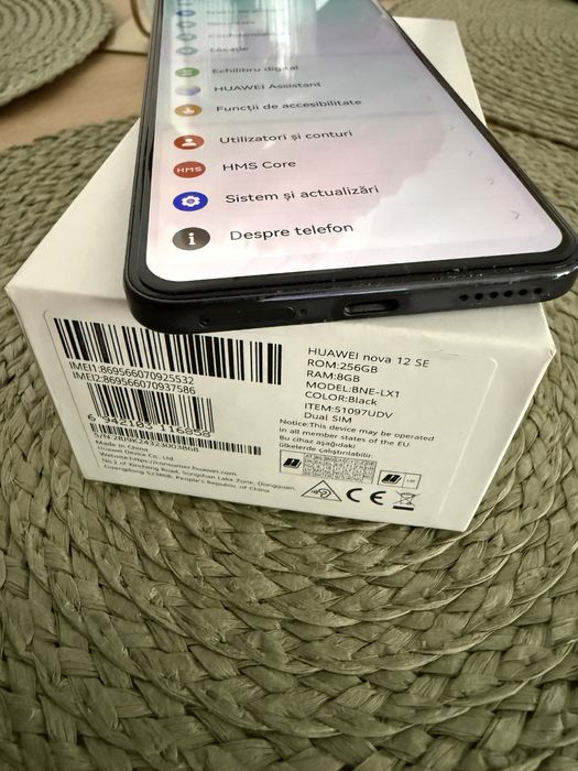 Huawei Nova 12 SE Black 256GB