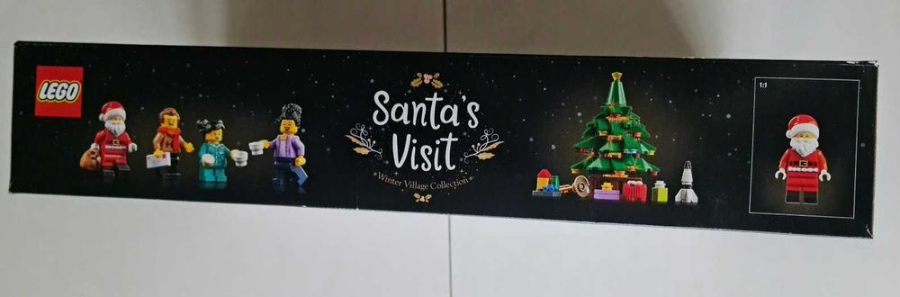 Нов LEGO Icons 10293 - Посещението на Дядо Коледа Santa’s Visit