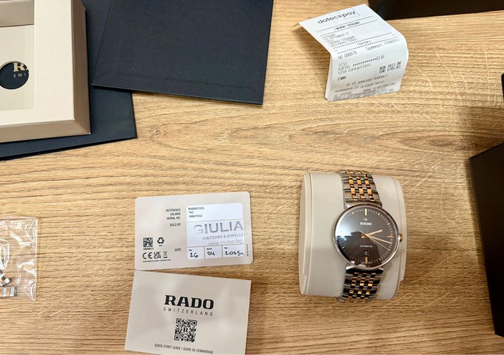 Rado - швейцарски оригинален часовник, в гаранция