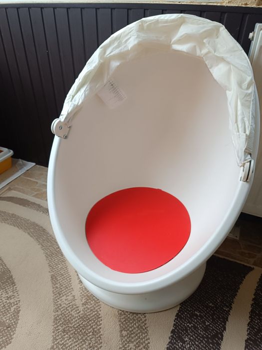 IKEA PS LÖMSK scaun rotativ copii