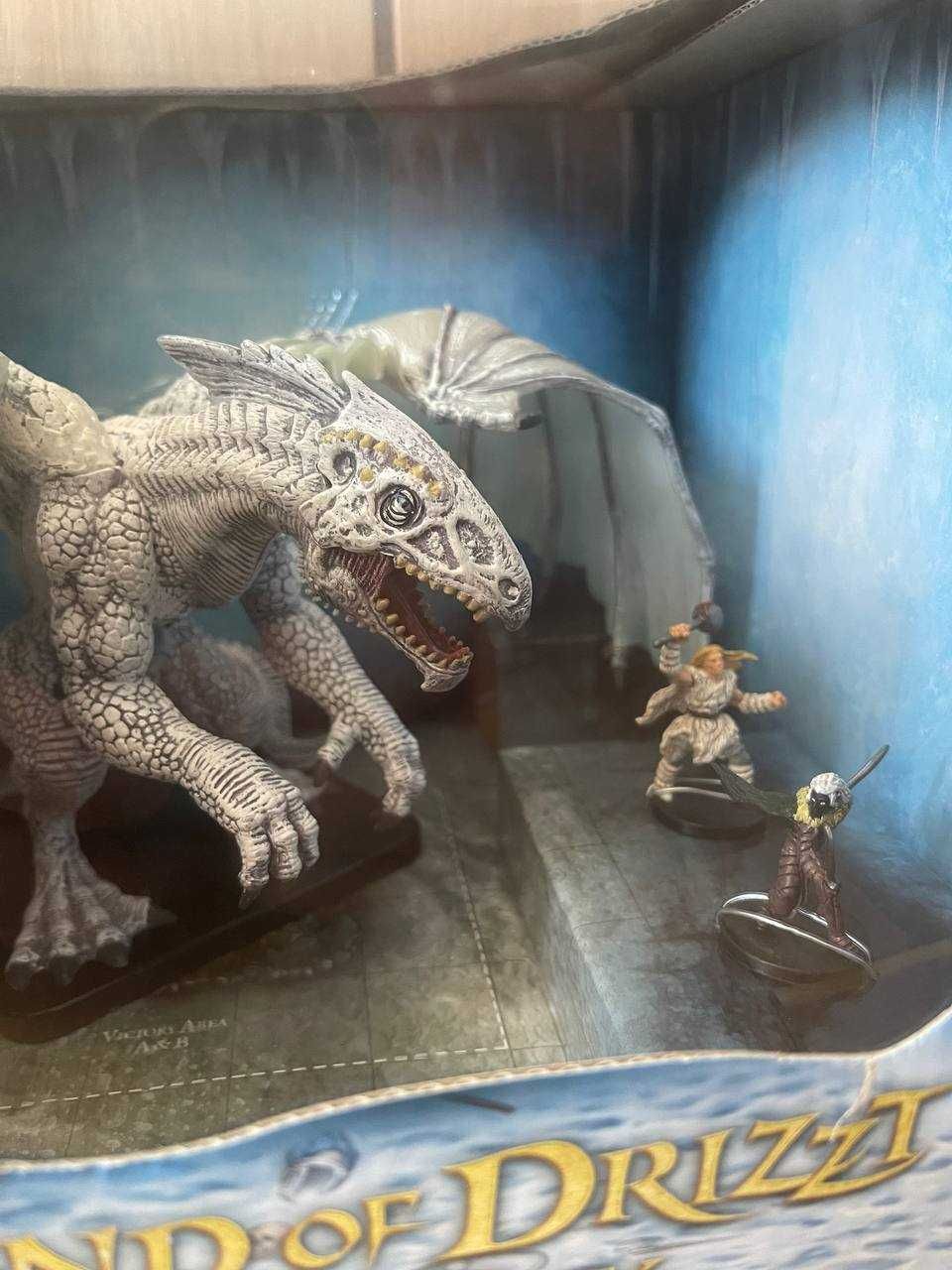 D&D Icons Gargantuan White Dragon Icingdeath Drizzt Scenario Pack