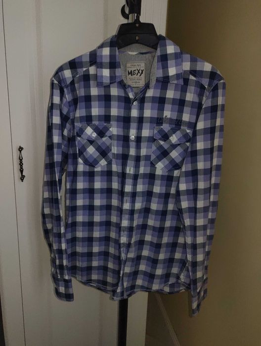 Рубашка МЕХХ 100% хлопок. Лимитированная серия Wardrobe Coll.