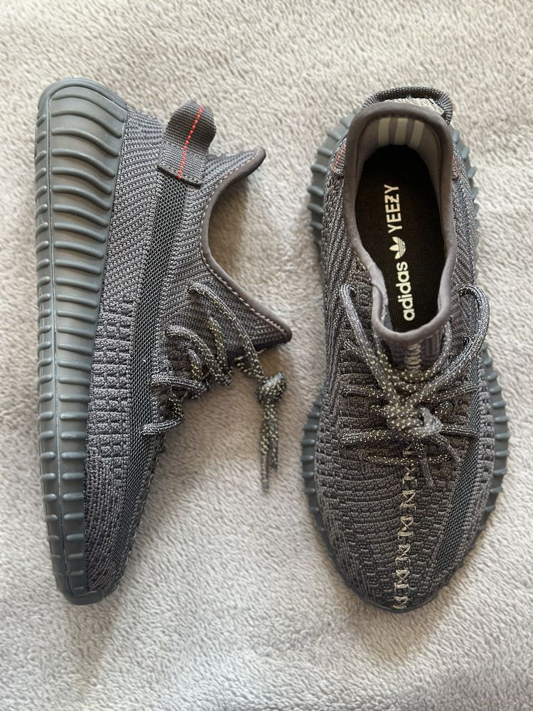 Yeezy Boost 350 V2 Static Black / calitate premium / 42-44/ Negru