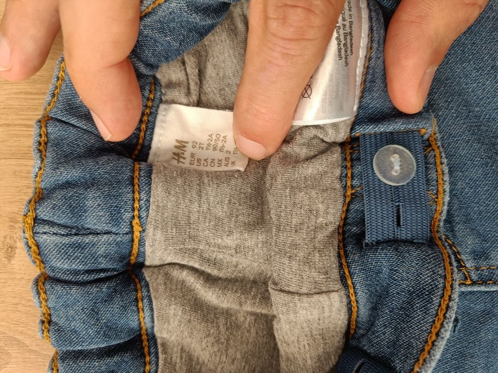 Blugi băieți căptușiți de iarna H&M mărime 92