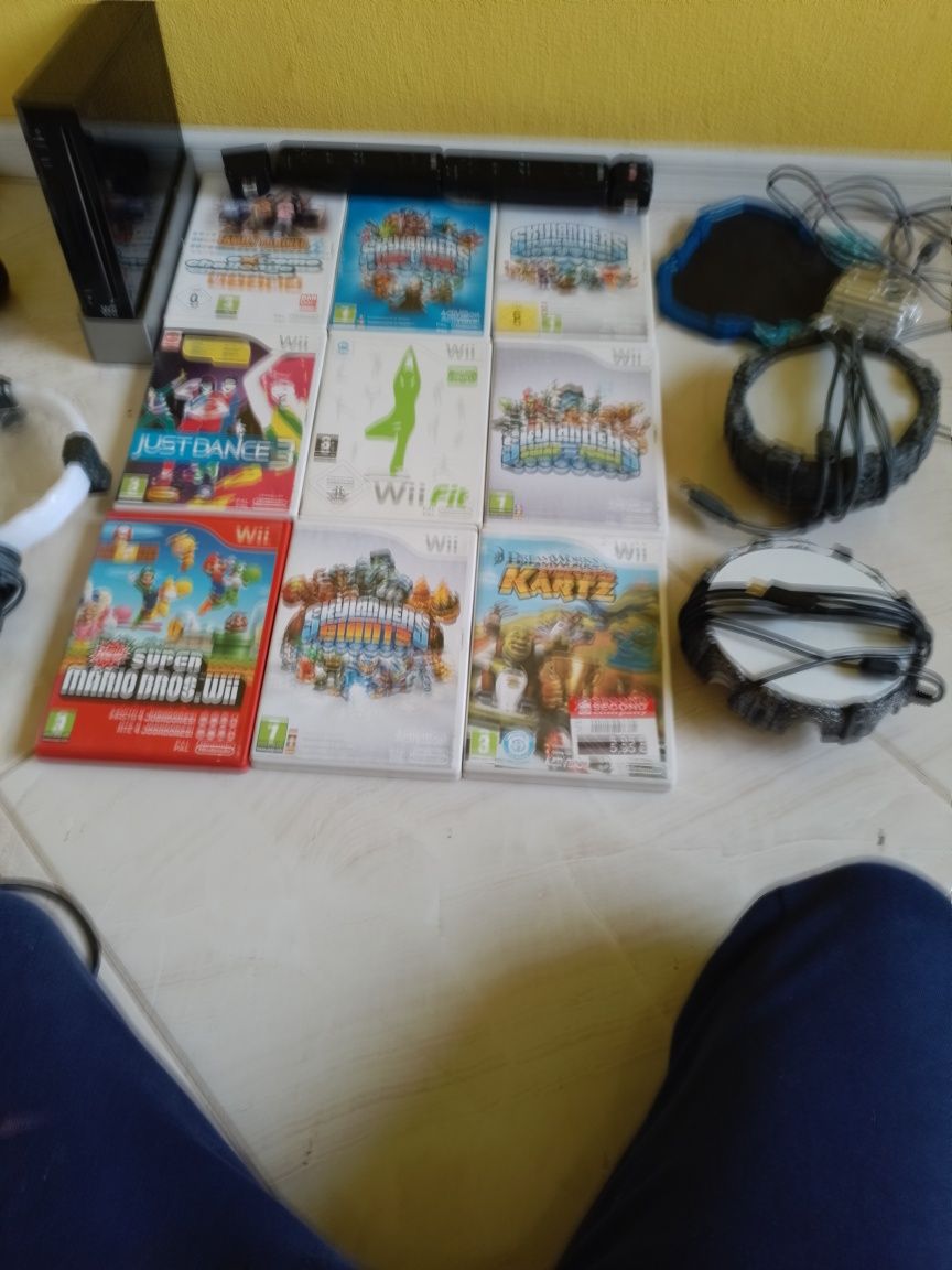 Wii +10 jocuri..