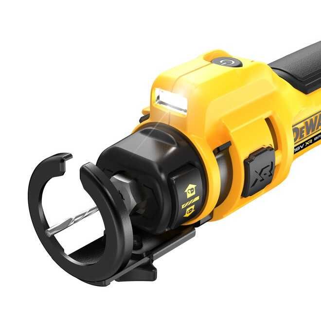 Акумулаторна фреза за гипсокартон DeWALT DCE555N, 18V