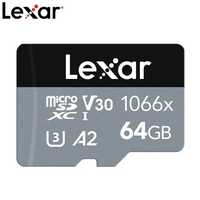 Карта памяти Micro SD Lexar 633x, 64g, Samsung 128 и 64ГБ, ALUNX A2 4k