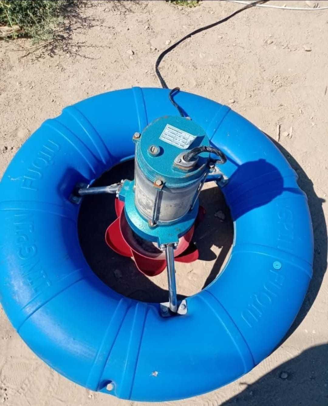 Baliq xavzalari uchun aerator va avto karmushka