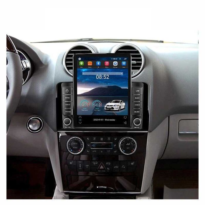 Navigatie Mercedes ML GL W164 din 2005 - 2012 Ecran TESLA 9.7 inch 4GB