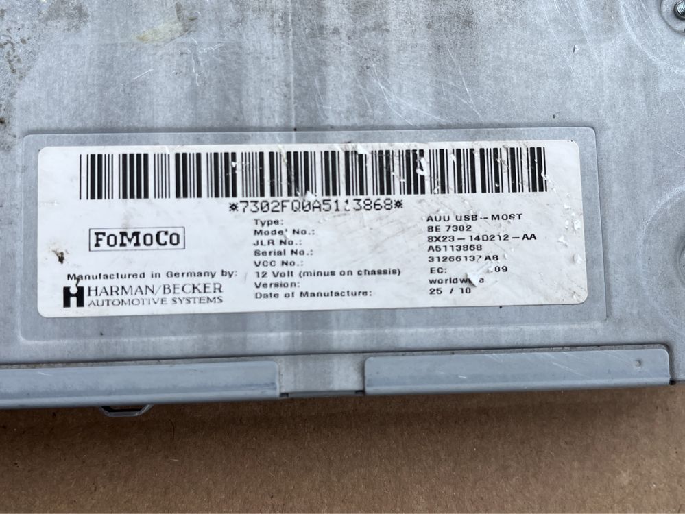 Modul / Module / Airbag pasager / Modul Airbag Jaguar XF
