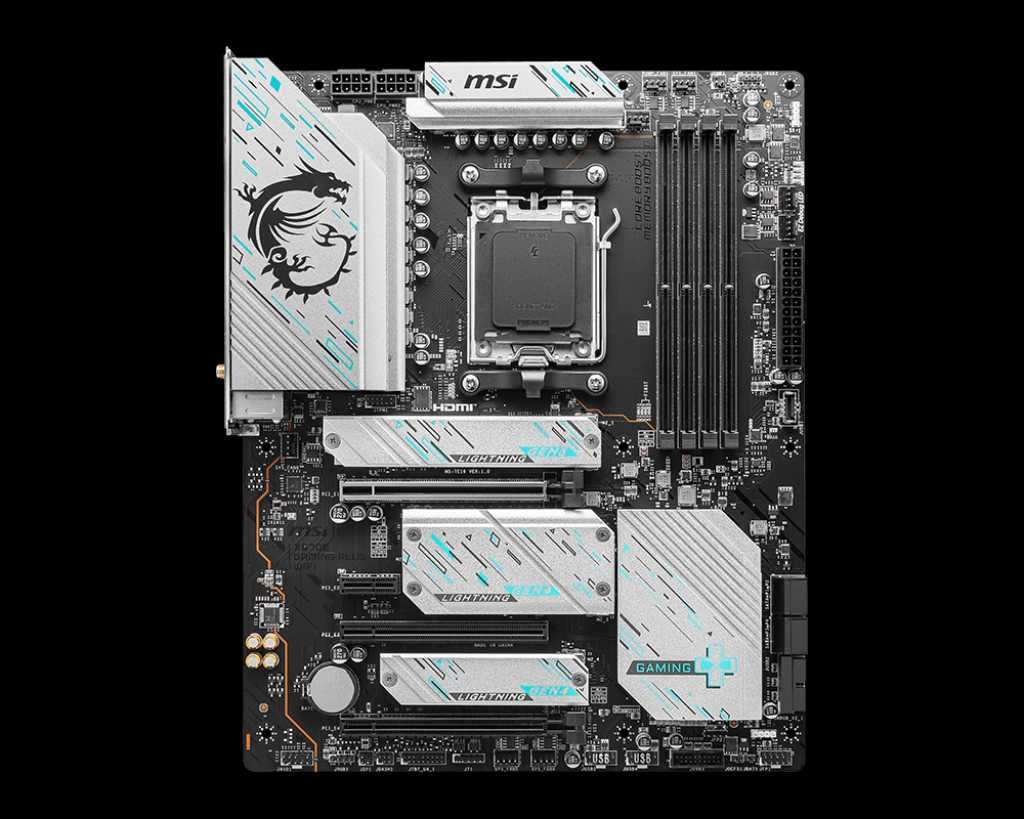 Новая Материнская плата MSI X670E GAMING PLUS WIFI. Сокет LGA AM5.