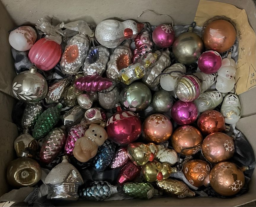 Елочные игрушки СССР