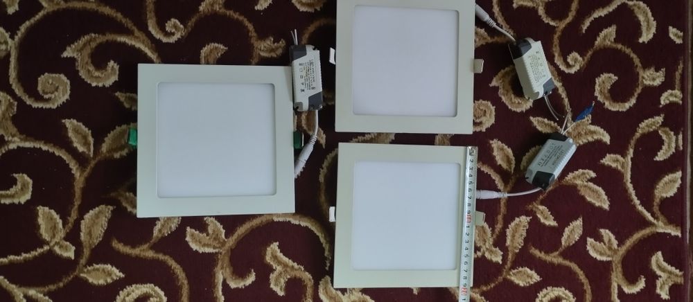 Светильники  потолочные  светодиодные  Лэд.