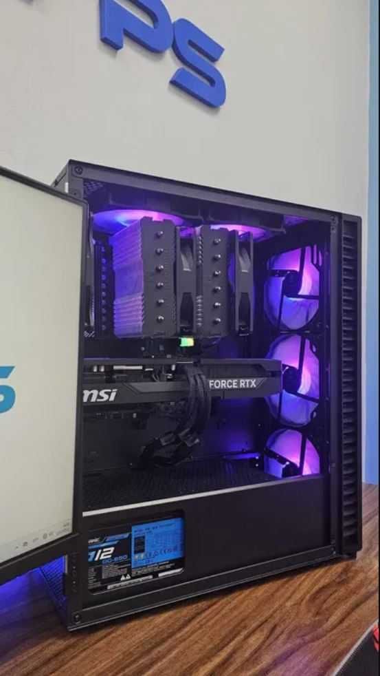 Геймърски компютър! Intel core i7-14700KF, 32GB DDR5, RTX 5080, НОВО!