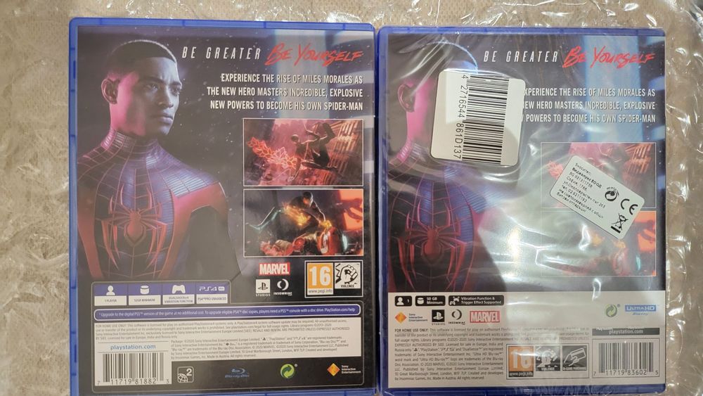 Spider-Man Miles Morales PS4 PS5 Ratchet and Clank rift aPart