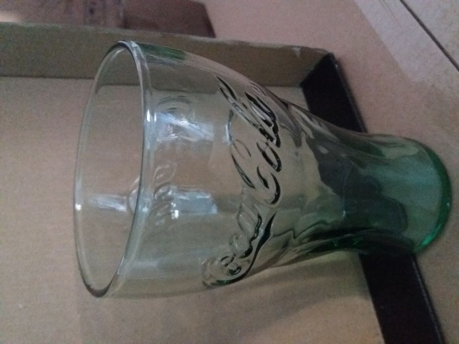 coca cola XL Pahare Sticlă + cadou