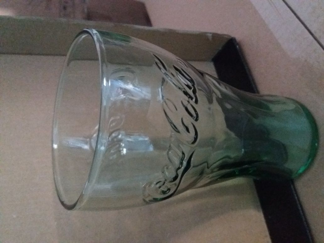 coca cola XL Pahare Sticlă + cadou