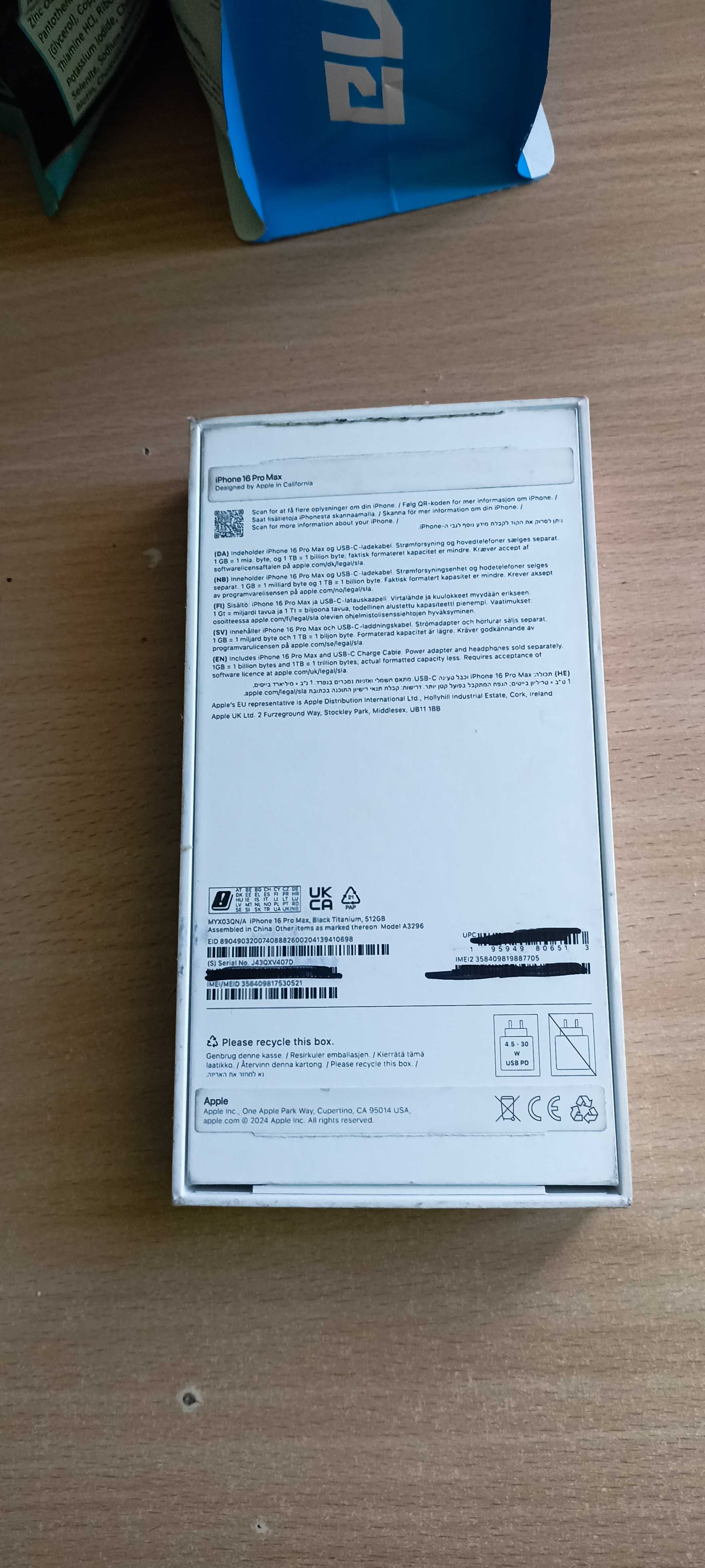 I Phone 16 pro max