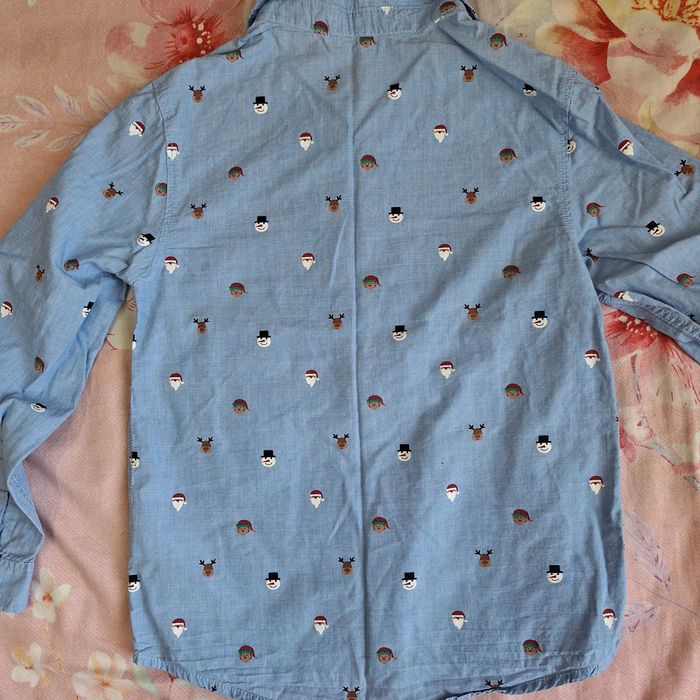 Детска памучна риза