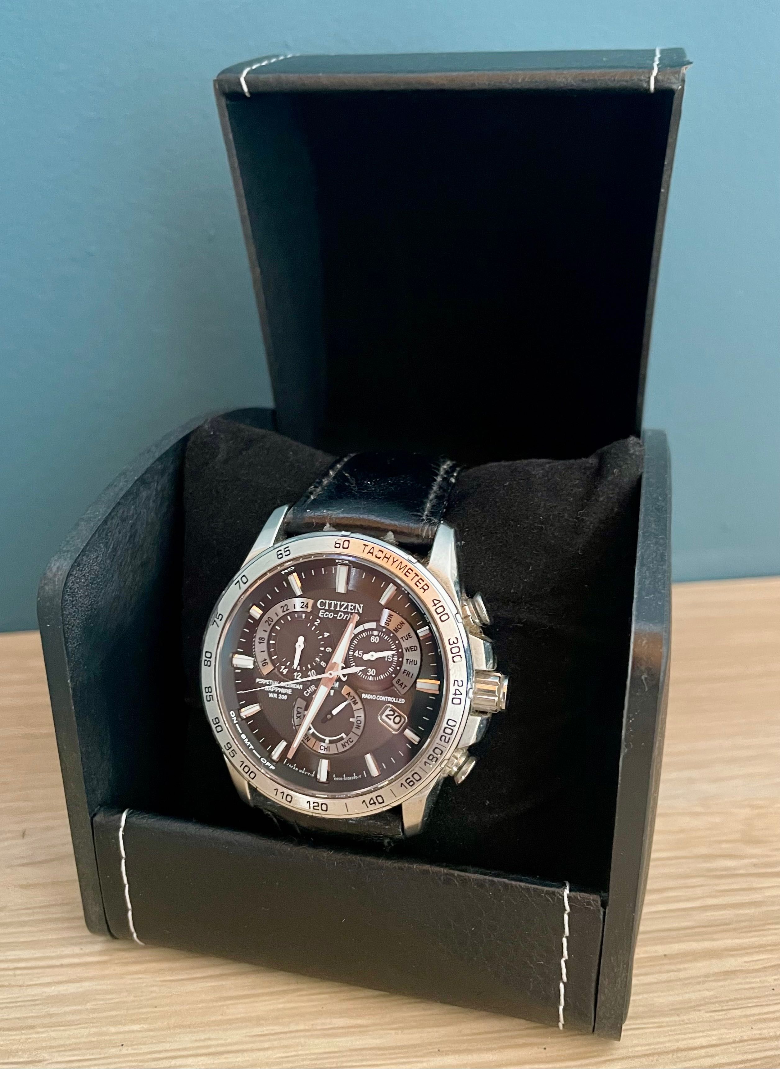 Мъжки часовник Citizen Eco-Drive Men's Perpetual Chrono A.T