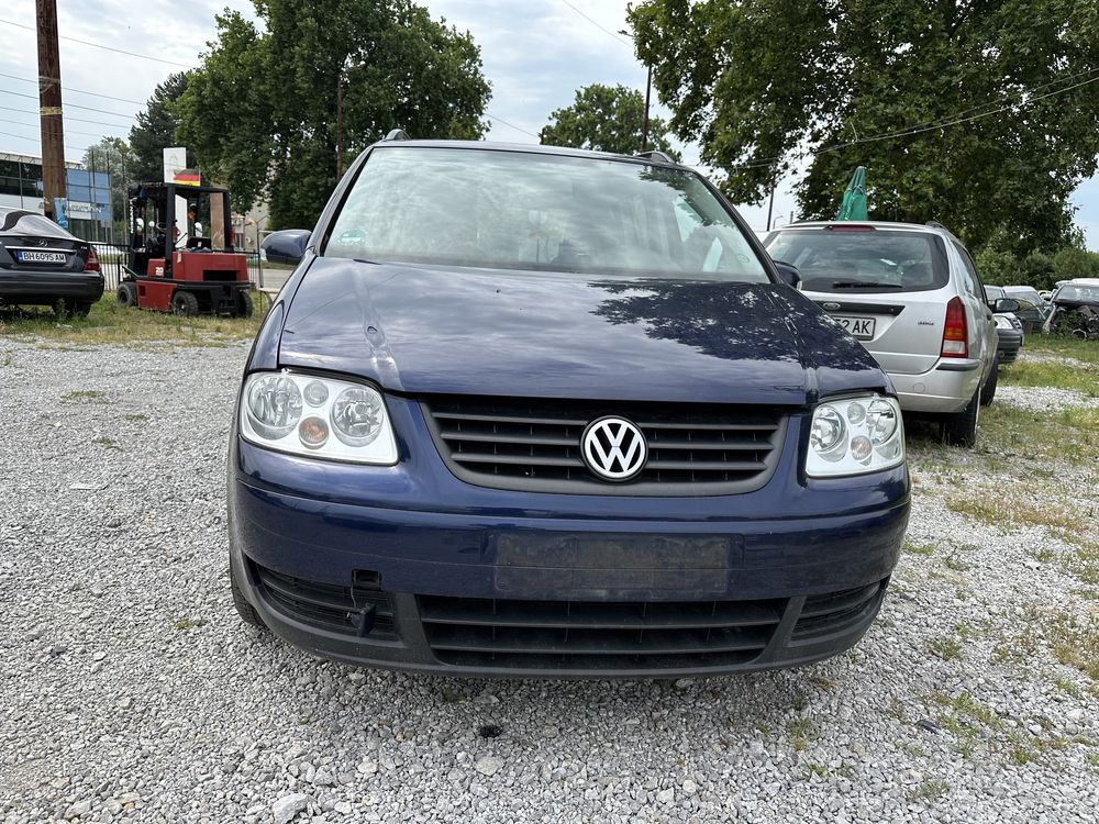 VW TUARAN 1.9 дизел 6ск 6+1  САМО НА ЧАСТИ