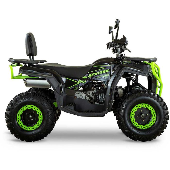 Atv 200cc AFX 4T benzina 10" automata negru/verde