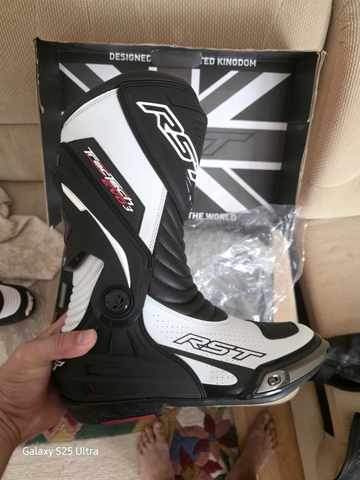 Мото ботуши RST EVO 3 SPORT бяло и черно