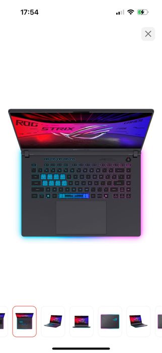 ноутбук игровой rog strix h15