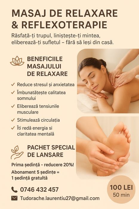 Reflexoterapie și Relaxare