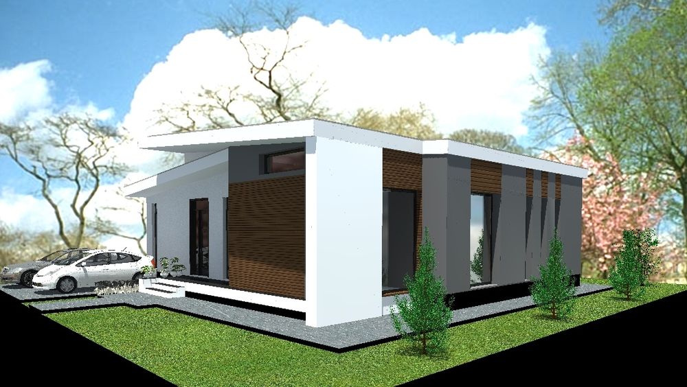 Proiect de casa  122 m2