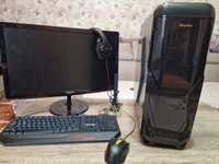 PC Desktop gaming, I5, monitor, tastatura, mouse, Logitech audio