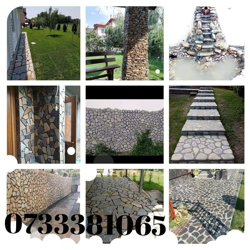 Vând plante ornamentale oriunde în țară execut grătare cascade cu tot