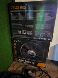 Захранване на за компютър EVGA 750 BQ 750W 80Plus Bronze