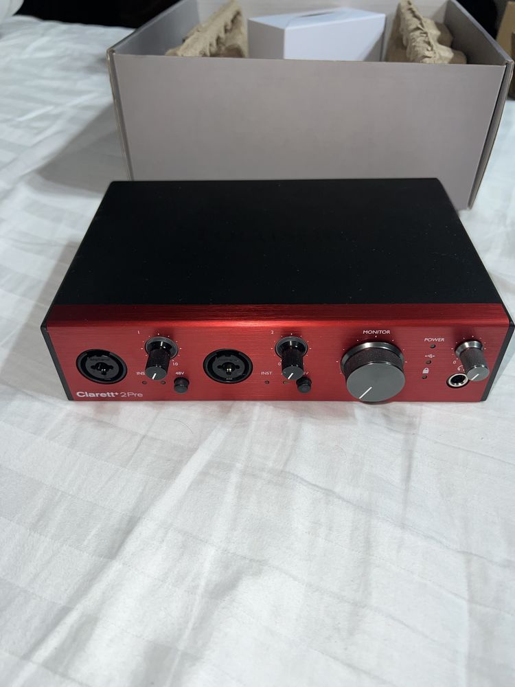 Focusrite Clarett+ 2Pre Interfata audio profesionala