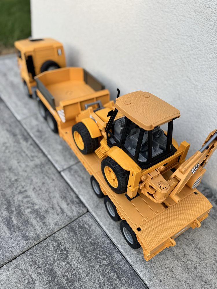 Camion Bruder MAN cu buldozer inclus