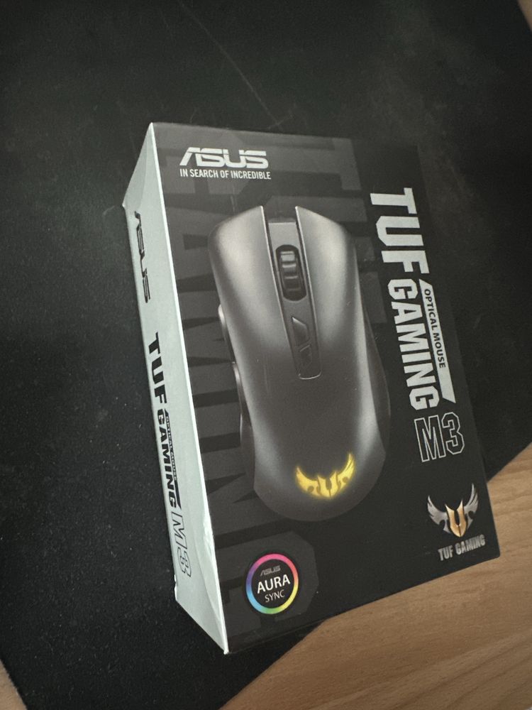 Mouse gaming ASUS TUF Gaming M3, Sigilat, nou