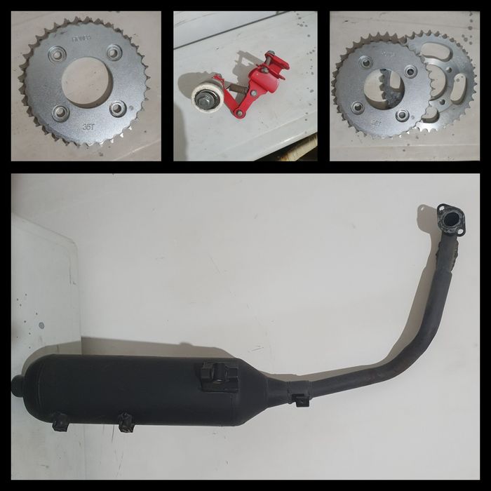 Запчасти на мото и скутер